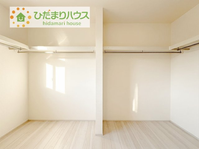 【収納】 | かすみがうら市下稲吉2期　新築戸建　5号棟 | ウォークインクローゼットや納戸など収納を重視した実用性の高い間取りです！！