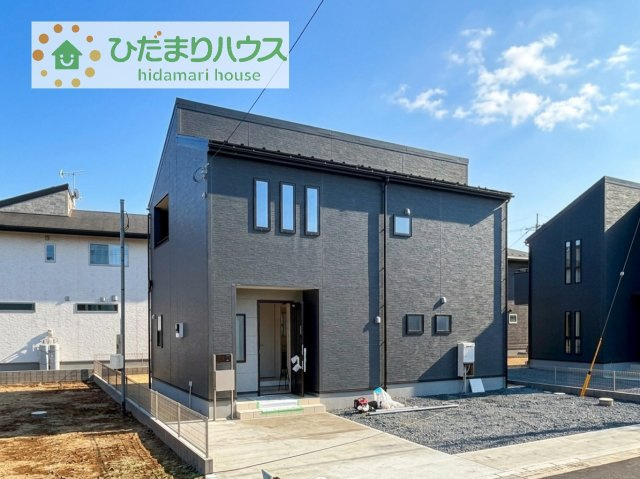 【外観】 | かすみがうら市下稲吉2期　新築戸建　5号棟 | スタイリッシュな外観です(^^)/
