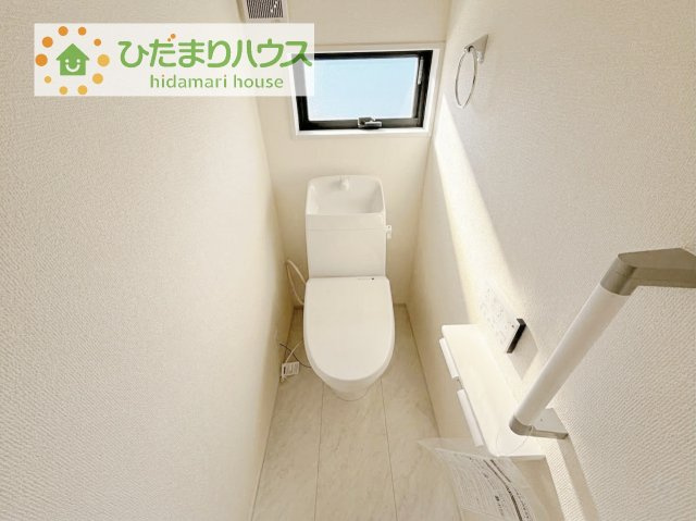 【トイレ】 | かすみがうら市下稲吉2期　新築戸建　6号棟 | 温水洗浄便座ついてます(^^♪