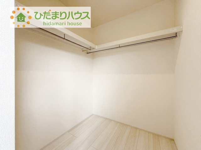 【収納】 | かすみがうら市下稲吉2期　新築戸建　6号棟 | ウォークインクローゼットや納戸など収納を重視した実用性の高い間取りです！！