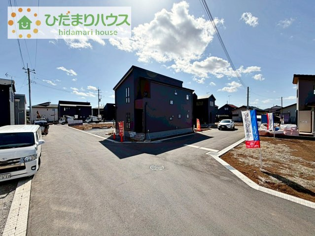 【外観】 | かすみがうら市下稲吉2期　新築戸建　6号棟 | たっぷりの陽光と心地よい風が舞い込む住まい♪