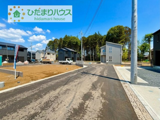 【前面道路含む現地写真】 | かすみがうら市下稲吉2期　新築戸建　6号棟 | 第三者機関による、住宅性能評価付です！！