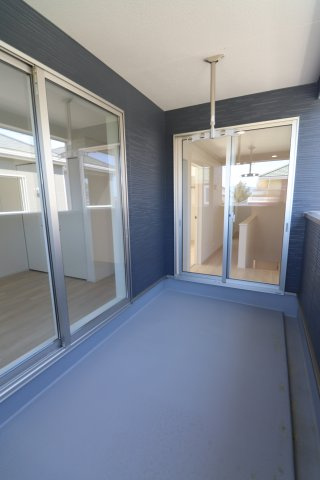 宮ノ陣５丁目新築戸建のバルコニー