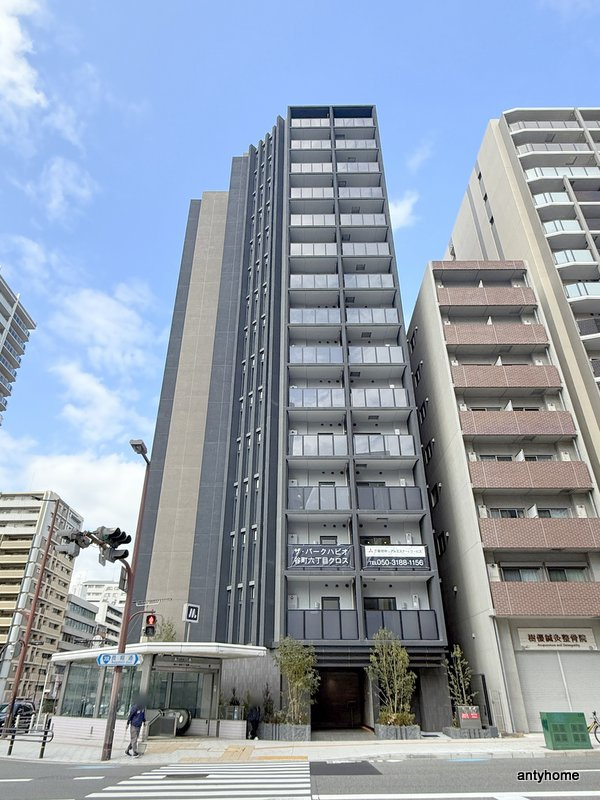 ザ・パークハビオ谷町六丁目クロス　仲介手数料無料の外観