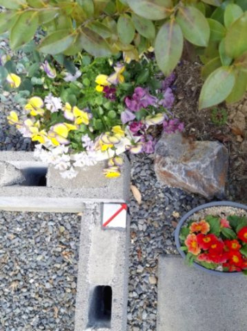 売中古戸建　静岡市葵区千代田７丁目のその他|敷地に境界標あり。所有範囲が明確に。