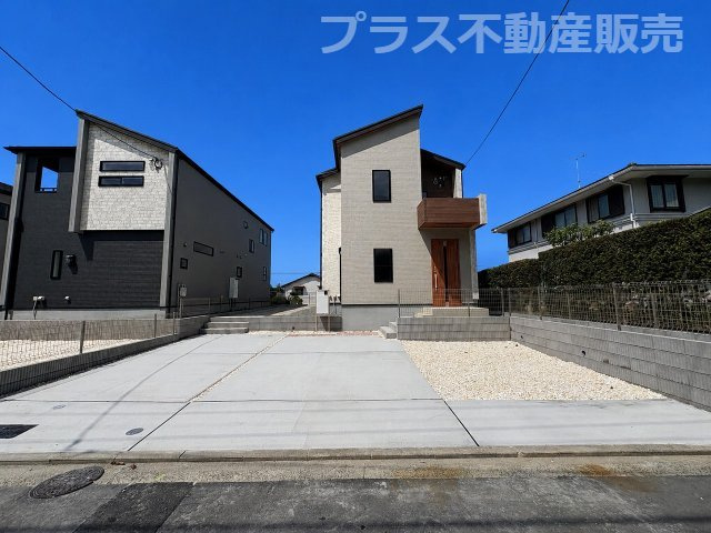 【外観】 | 福岡市東区美和台5丁目2期　1号棟（全3棟）【仲介手数料無料・0円】 | 現地写真。同じ物件を見るなら、プラス不動産販売にお任せ下さい。