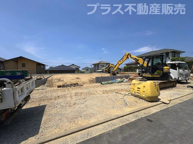 【外観】 | 福岡市東区美和台5丁目2期　2号棟（全3棟）【仲介手数料無料・0円】 | 現地写真。同じ物件を見るなら、プラス不動産販売にお任せ下さい。
