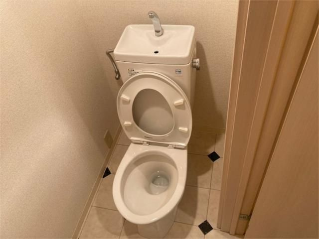 松栄マンション１号棟のトイレ