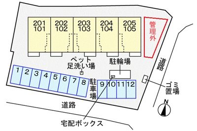 【区画図】 | ノーブル・テルマエ