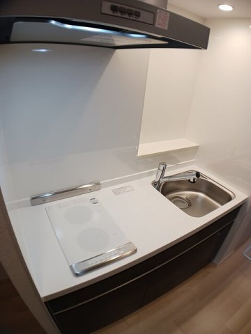 【キッチン】 | グランデ神ノ輪　Ｂ | お料理しやすいキッチンです