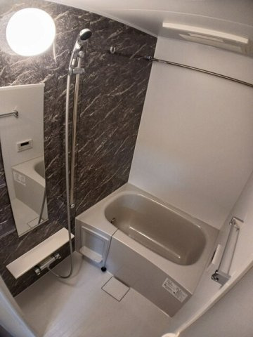 【浴室】 | グランデ神ノ輪　Ｂ | 落ち着いた空間のお風呂です