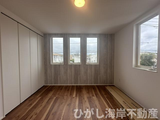 藤沢市本鵠沼４丁目　新築戸建　全3棟の洋室|7.4帖　洋室