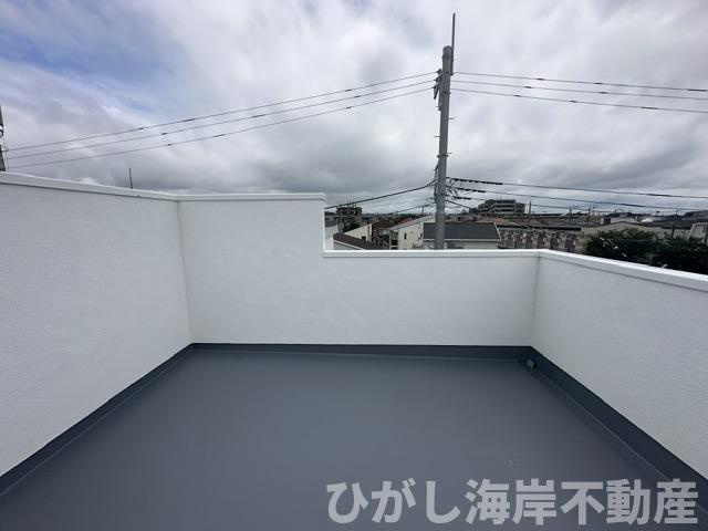 藤沢市本鵠沼４丁目　新築戸建　全3棟のバルコニー|バルコニー