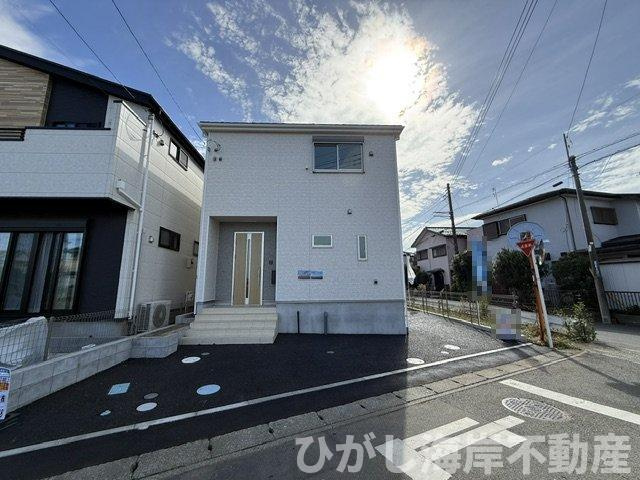 平塚市東真土３丁目　新築戸建の外観|現地外観