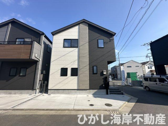 茅ヶ崎市今宿　新築戸建　全2棟の外観|現地外観