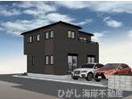 茅ケ崎市萩園　売地　全２区画の外観パース|イメージパスですので実際のものと多少異なります。