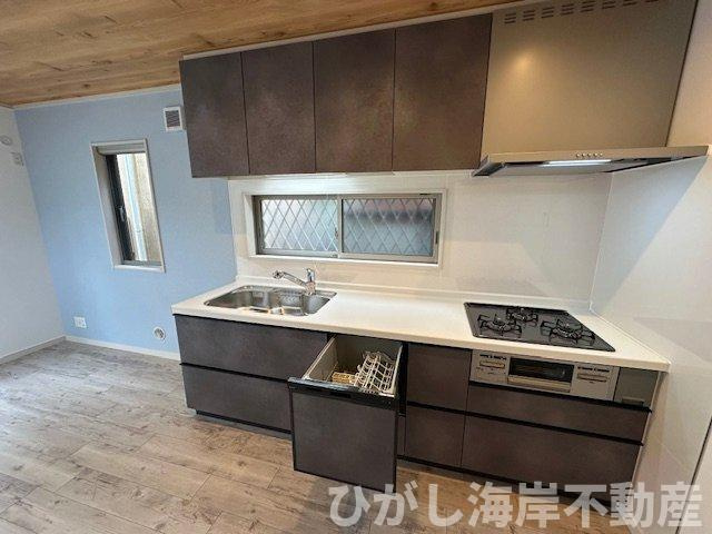 藤沢市辻堂東海岸2丁目　中古戸建のキッチン|新規リフォーム完了！　キッチンスペース