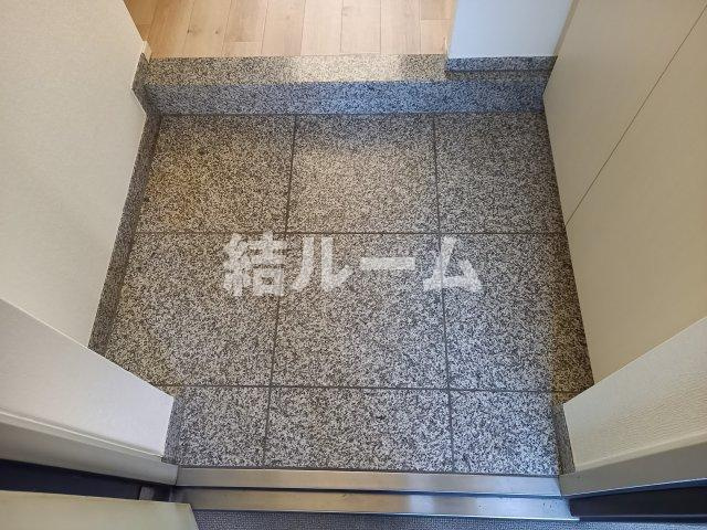 板橋区氷川町の賃貸マンションの玄関