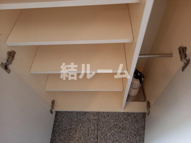 板橋区氷川町の賃貸マンションの収納