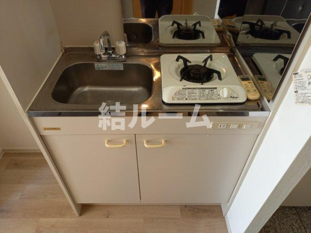 板橋区氷川町の賃貸マンションのキッチン