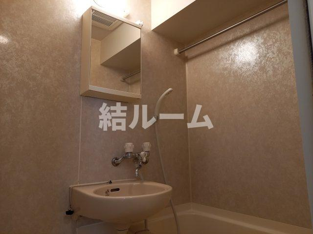 板橋区氷川町の賃貸マンションの洗面所