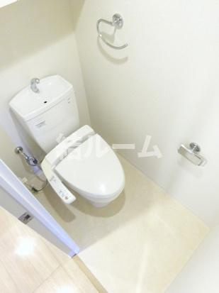 板橋区東坂下２丁目の賃貸マンションのトイレ