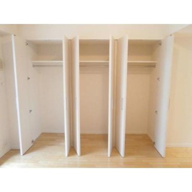 パークアクシス神楽坂ステージの収納|※写真は同タイプ住戸です。