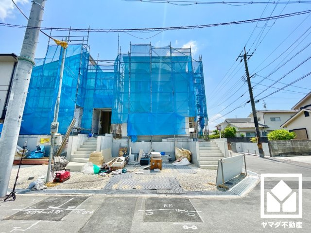 八幡市男山泉　A号地の外観|5月16日　現地写真更新