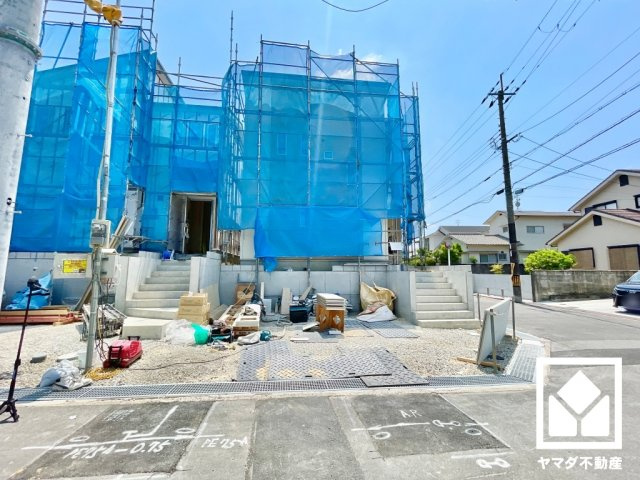 八幡市男山泉　A号地の外観|5月16日　現地写真更新