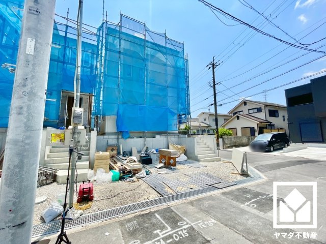 八幡市男山泉　A号地の外観|5月16日　現地写真更新