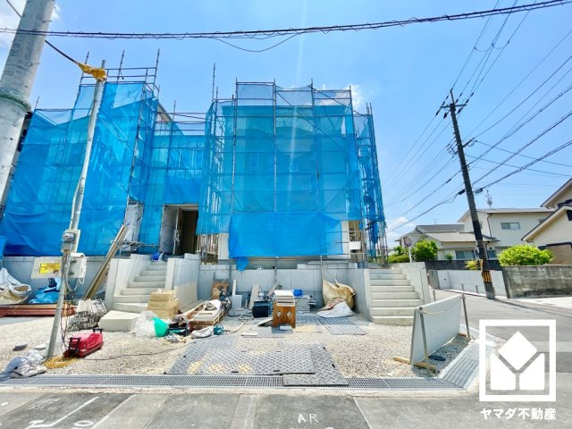 八幡市男山泉　A号地の外観|5月16日　現地写真更新