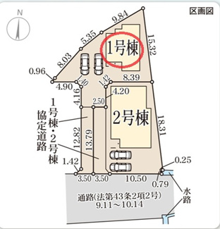 【区画図】 | リーブルガーデン天理市丹波市町３期 | 区画図
