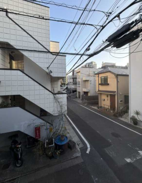 マリオン駒場　家具家電付き　最上階　南向きの展望