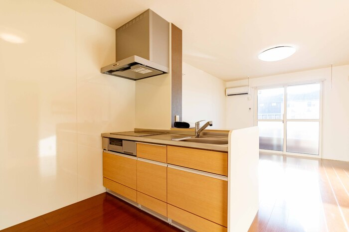 Ｄ－ｒｏｏｍ小矢部　A棟のキッチン