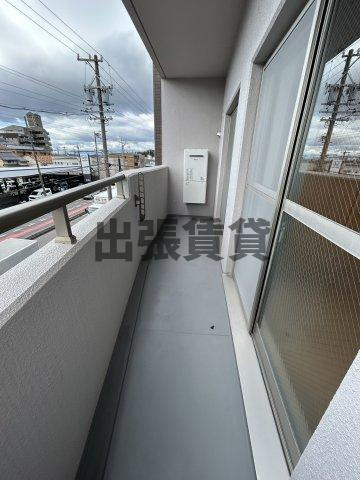 仲介手数料0円！！TRINITYのバルコニー