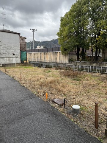嵯峨釈迦堂大門町 新築一戸建（JR嵯峨嵐山駅徒歩8分）のその他|現地土地の様子です。現在更地のため、解体費用不要でスムーズに建築をご検討いただけます。