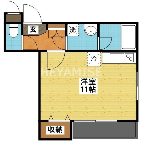 ＦＫマンションの間取り