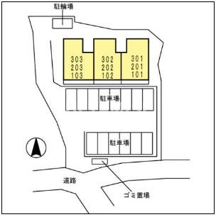 ICHI宮の下の区画図