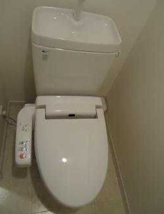 メイクスデザイン渋谷神泉　礼金０　分譲賃貸　駅近のトイレ