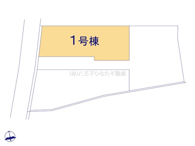 『八王子市新築戸建て』八王子市川口町3287-5【仲介手数料無料】　２４−６期の区画図|～仲介手数料無料☆八王子ひなた不動産～八王子市川口町　新築戸建て