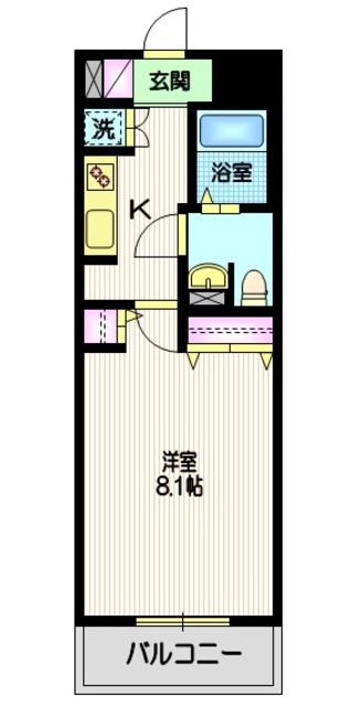 アヴァンティック天王洲の間取り
