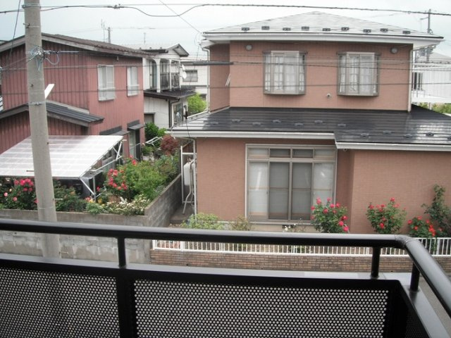 セジュールＡｊ202のバルコニー