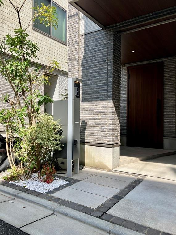 大井戸建のエントランス