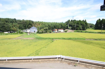 前面の景色です！