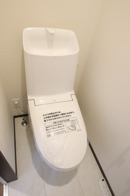 トイレは1Fと2Fにそれぞれあります。