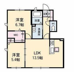 パーシモンⅡの間取り