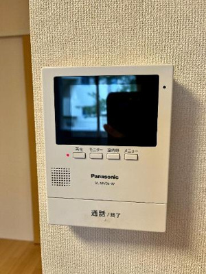 【内装】 | アメニティハイツ  ツインズB棟 | カメラ付インターホン（イメージ）