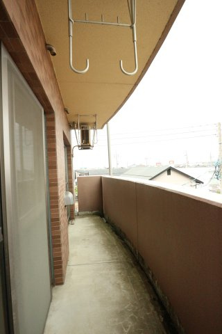 JOYFUL TOWN SODAのバルコニー|※別のお部屋の写真です。反転間取り。