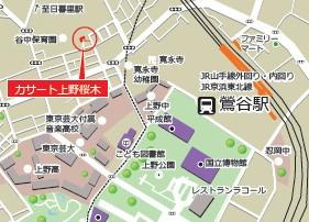 Ｂｌａｎｃｈｅ上野桜木の周辺