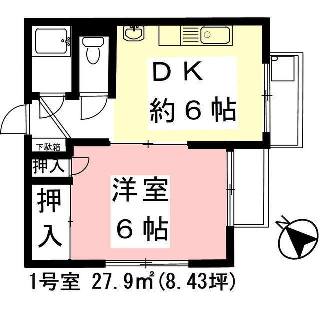 メゾンロワールの間取り